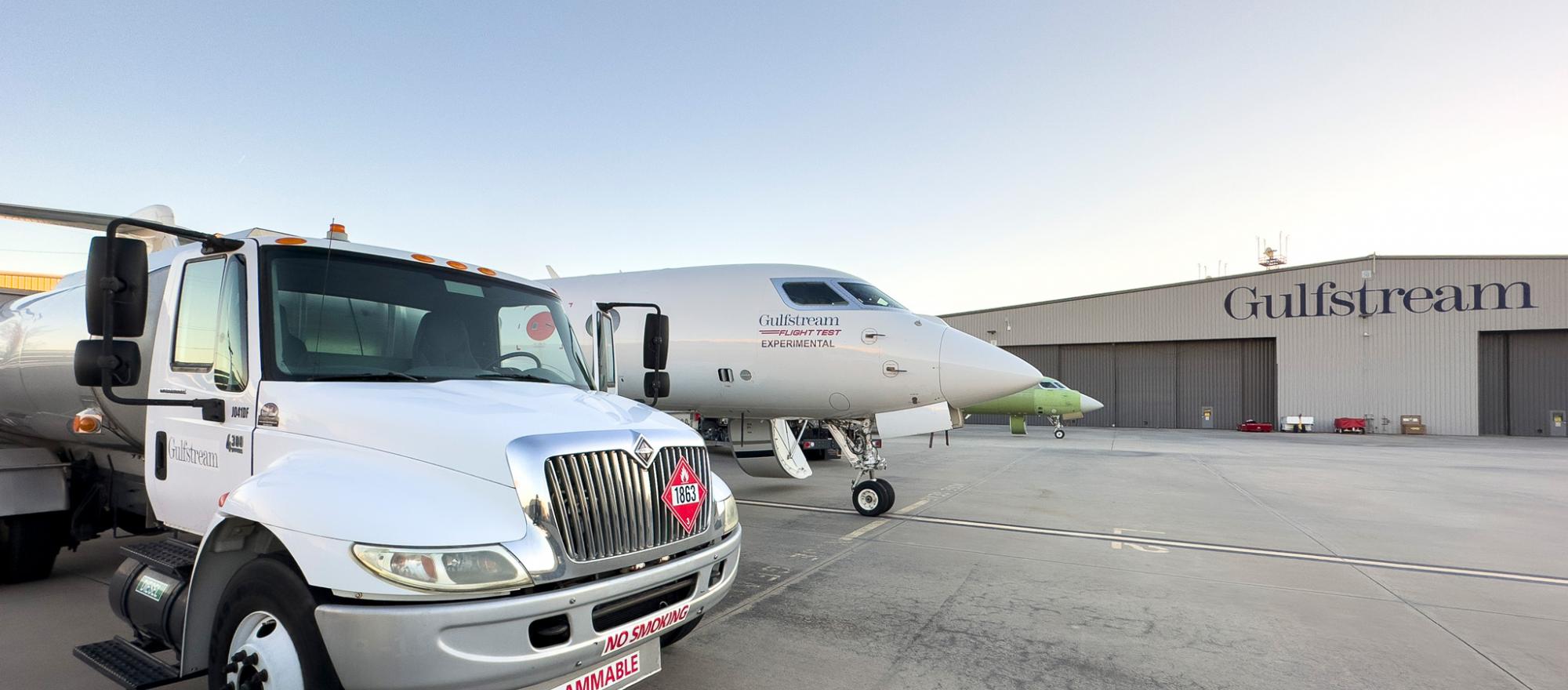 Gulfstream Flies G650 Using Only Sustainable Aviation Fuel Business
