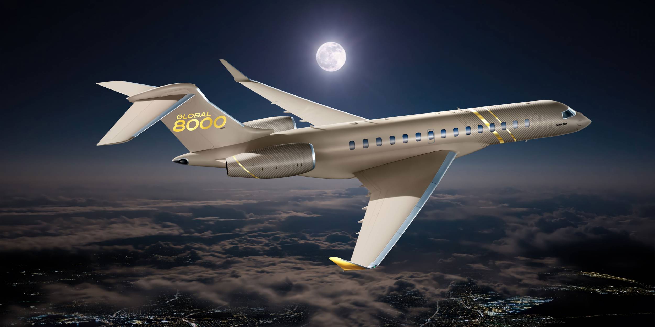 Bombardier Global 8000 установил рекорд скорости для бизнес-джетов