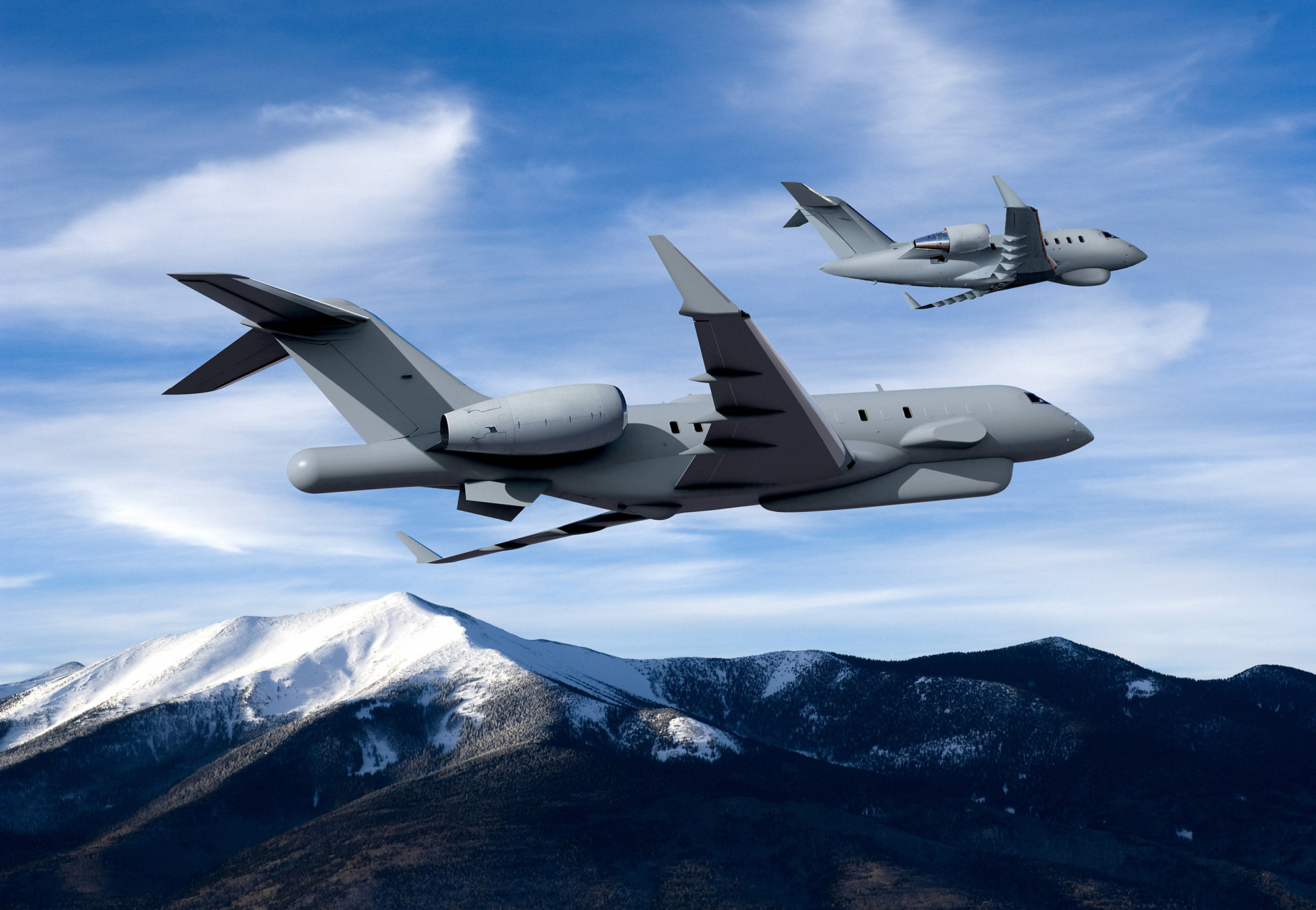 Global and Challenger Jets Prepare for Military Service - Vimarsana News