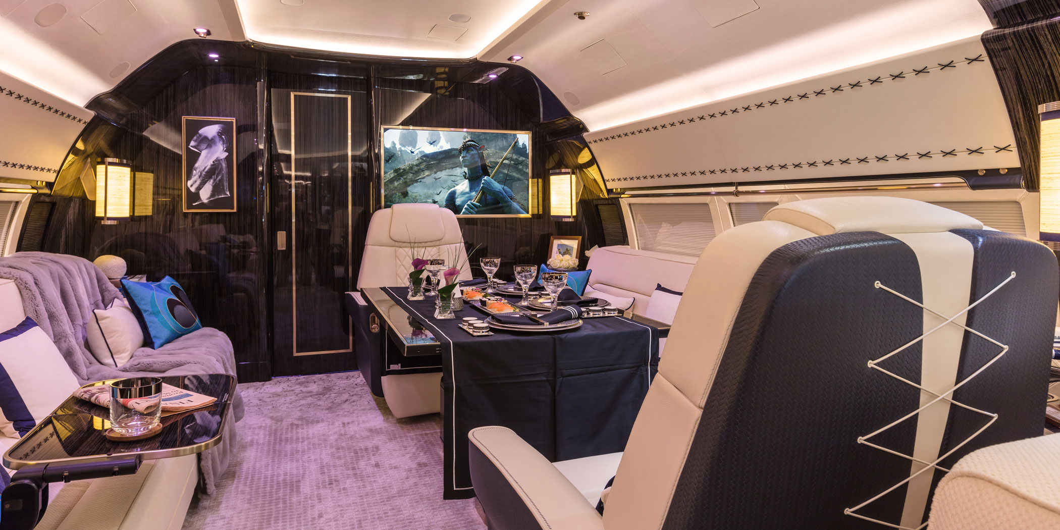 The World S Most Opulent Private Jets Business Jet Traveler