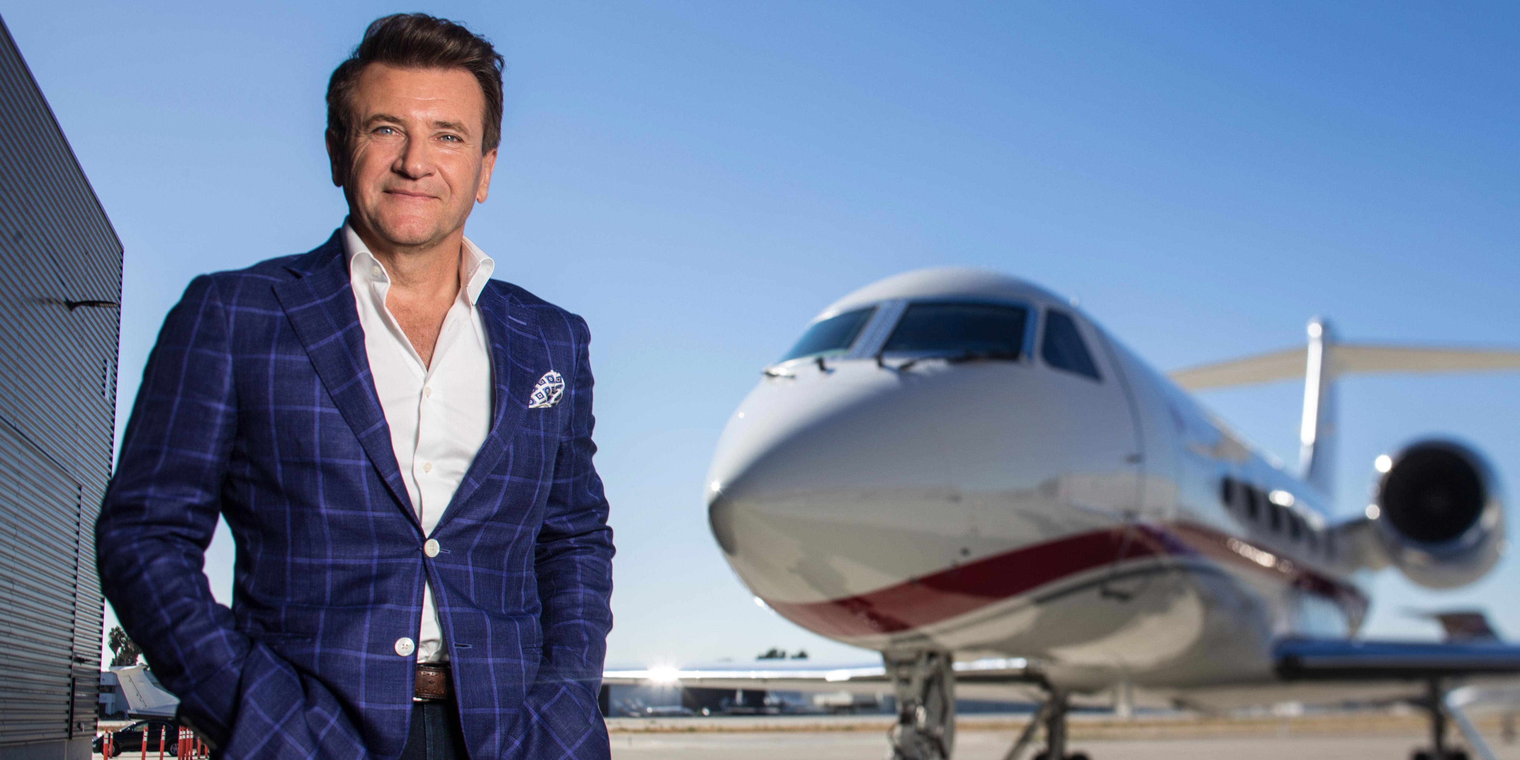 robert herjavec business jet traveler sold as is form for car