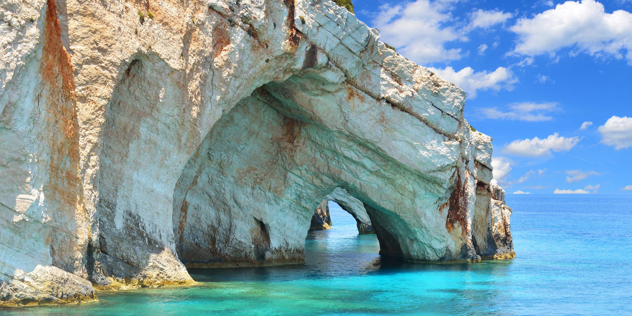 Blue caves at Zakynthos island Photo: Adobe Stock 
