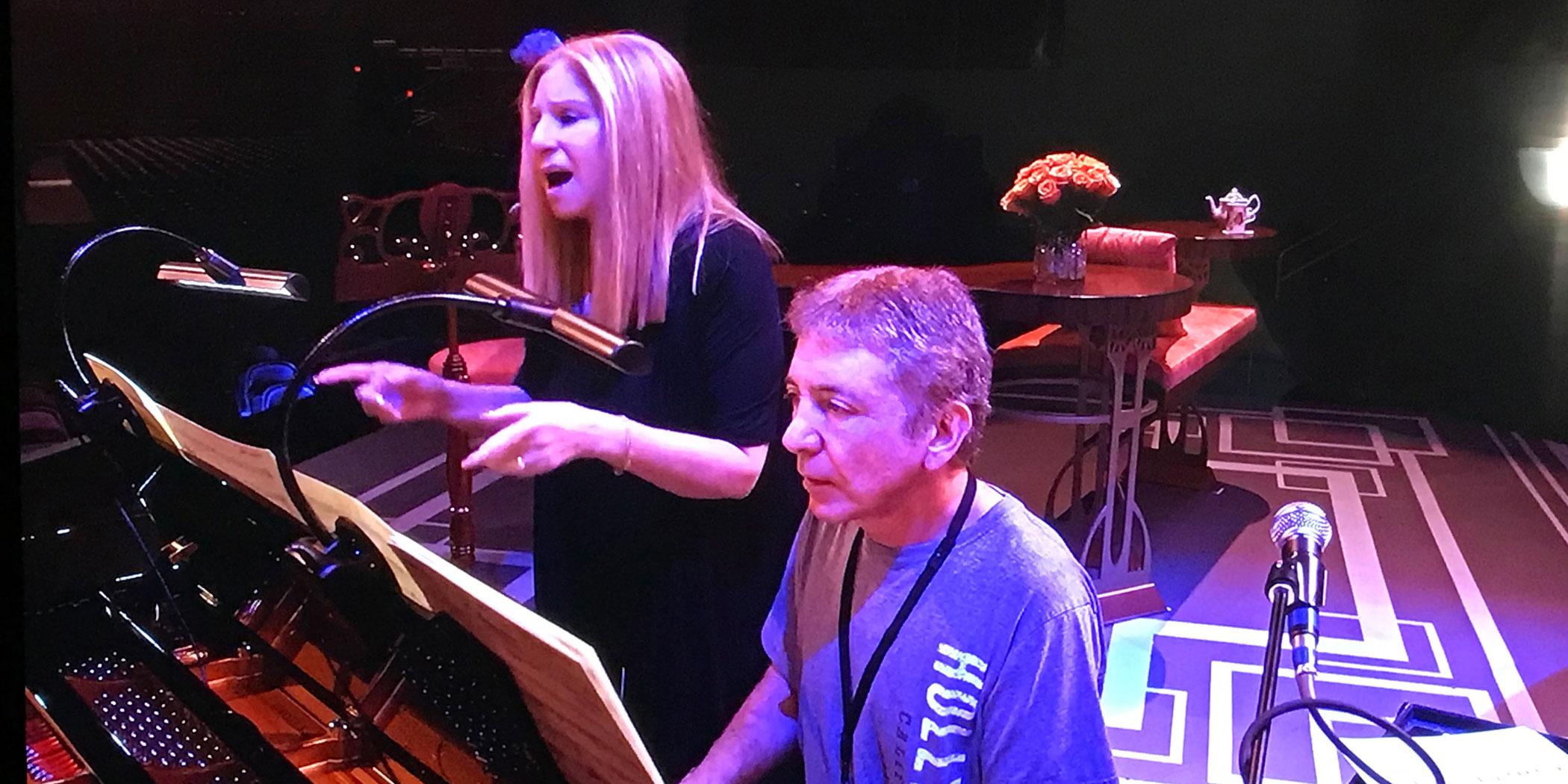 Randy Waldman and Barbra Streisand