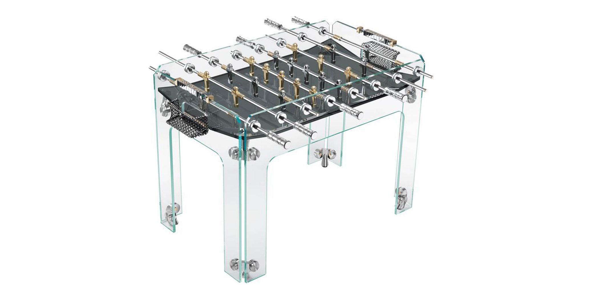  Cristallino gold foosball table