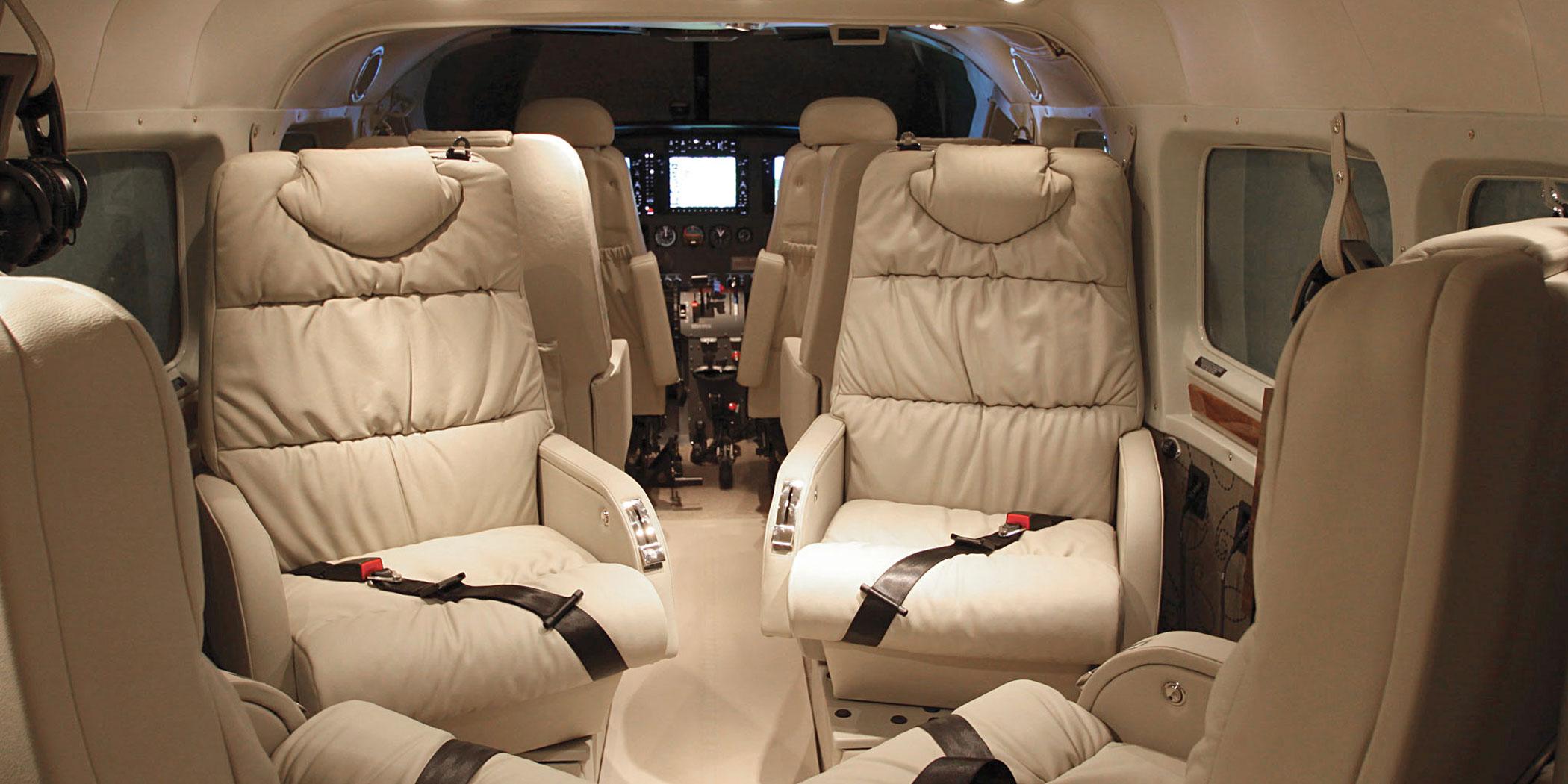 Cessna Grand Caravan with executive interior by Wipaire