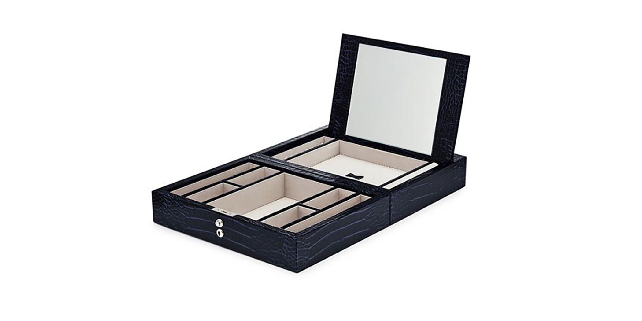 Mara Travel Jewelry Box from Smythson 