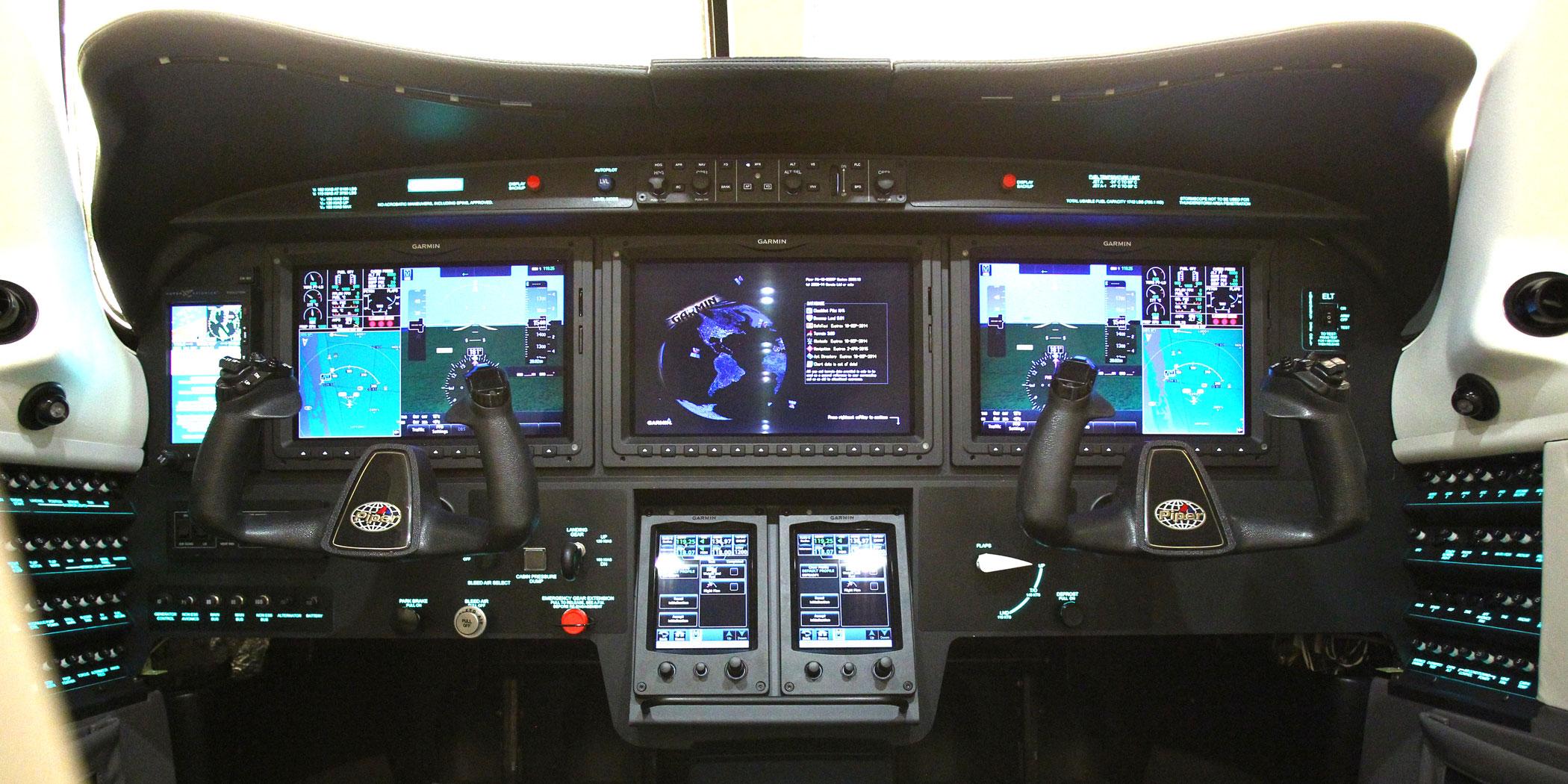 Piper M600 cockpit