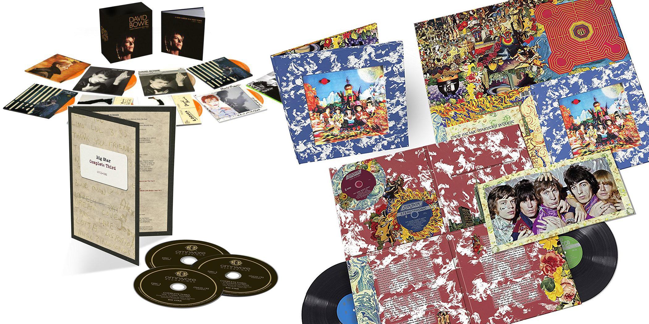 Complete Third, Big Star. A New Career in a New Town (1977–1982), David Bowie. Their Satanic Majesties Request, the Rolling Stones.