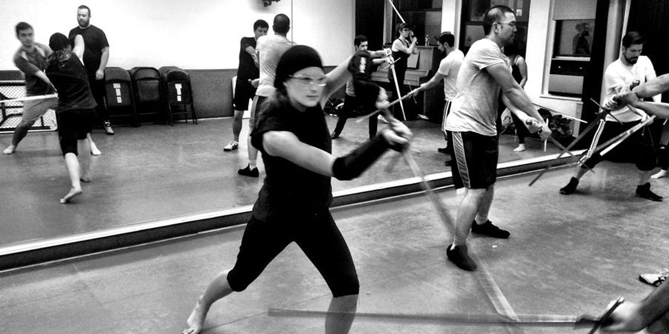 Be in your own Game of Thrones by learning to use a sword at Sword Class NYC.