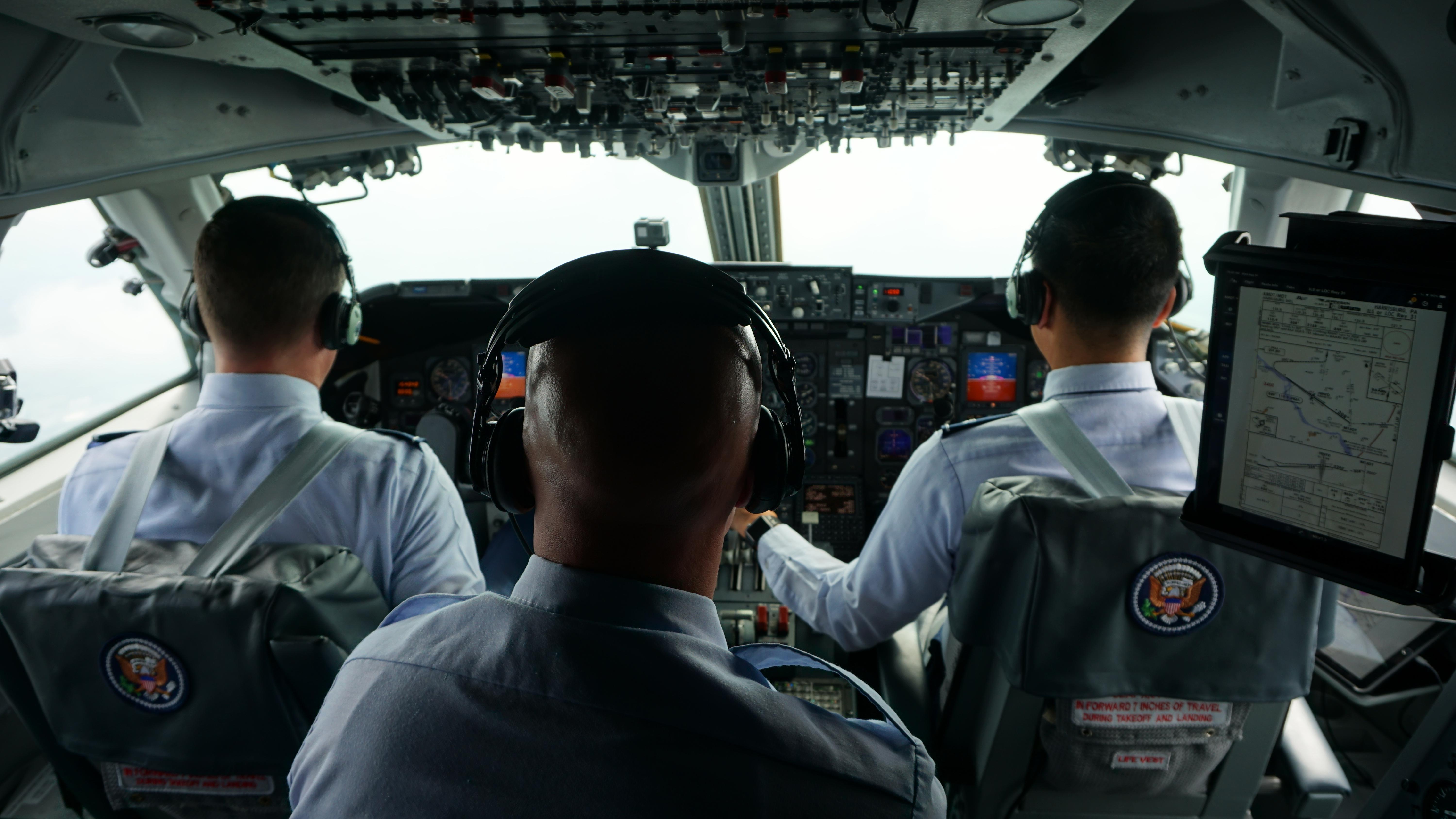 Air Force One cockpit