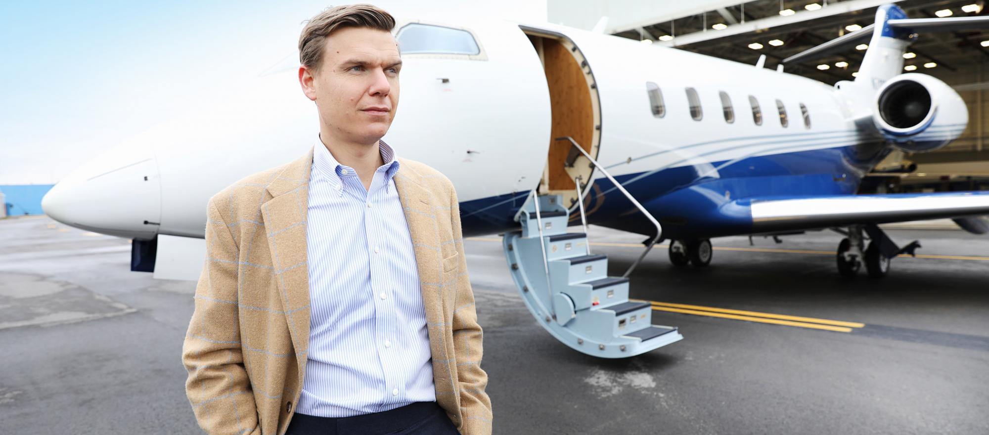 Alex Overstrom Business Jet Traveler