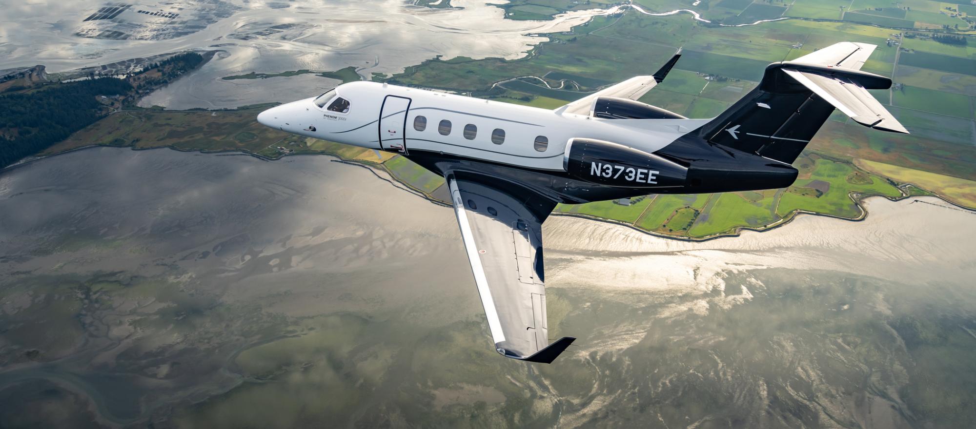 Self-Landing Tech and a Built-In Espresso Bar: Inside the Phenom 300EV