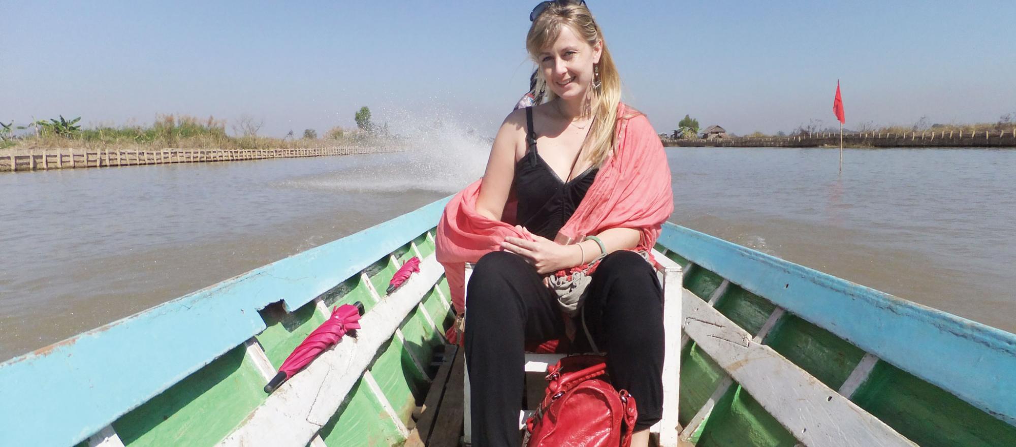 Writer Gemma Price enjoys Myanmar.