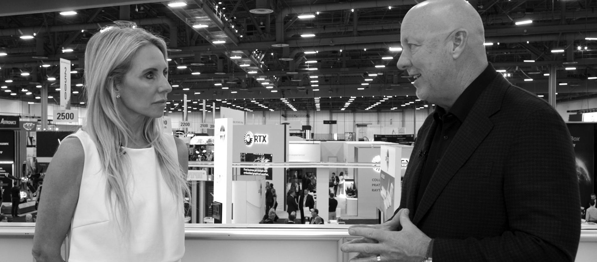 Jennifer Leach English and Jim Segrave in conversation