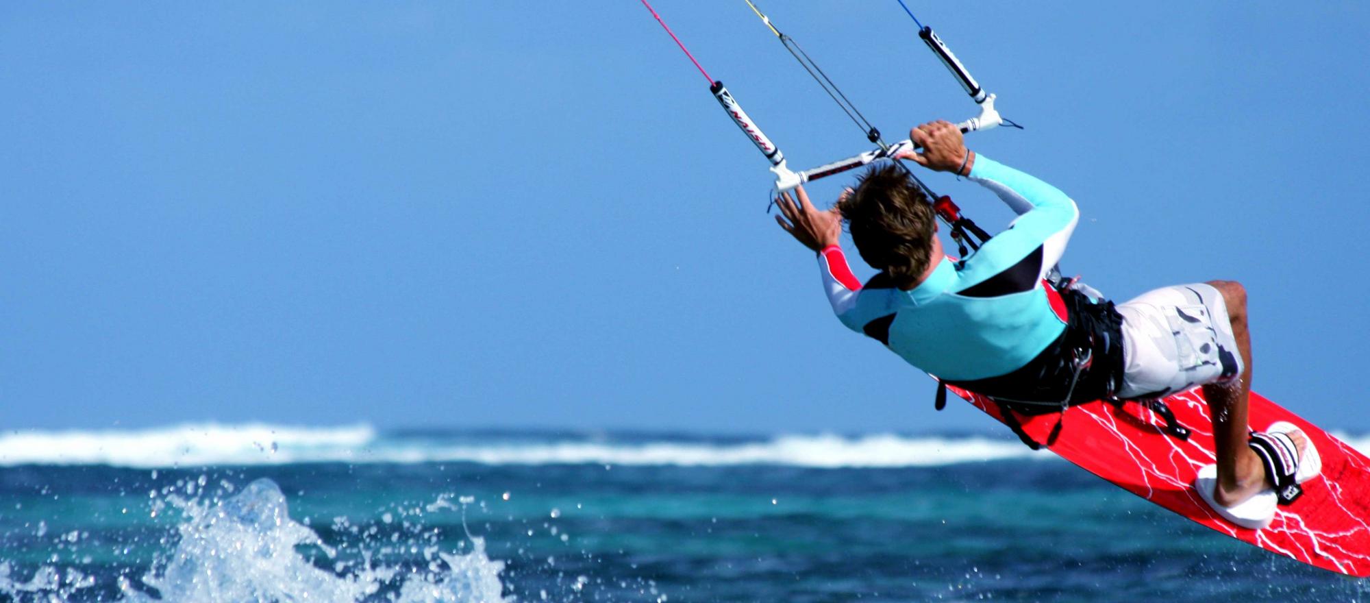 Kite surfing