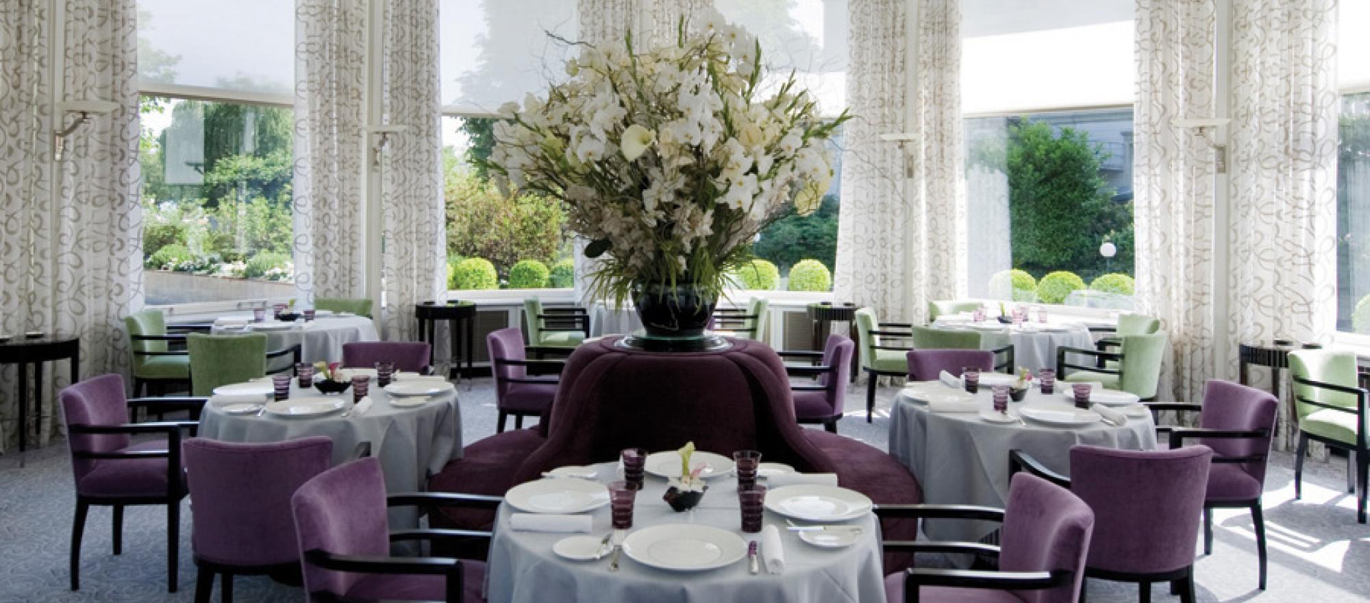 The bucolic Baur au Lac Hotel dates from 1844 and is still run by the family that founded it.