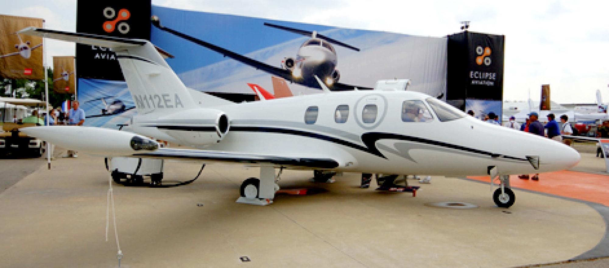 Going once, going twice...sold! An Eclipse 500 very light jet was sold to hig