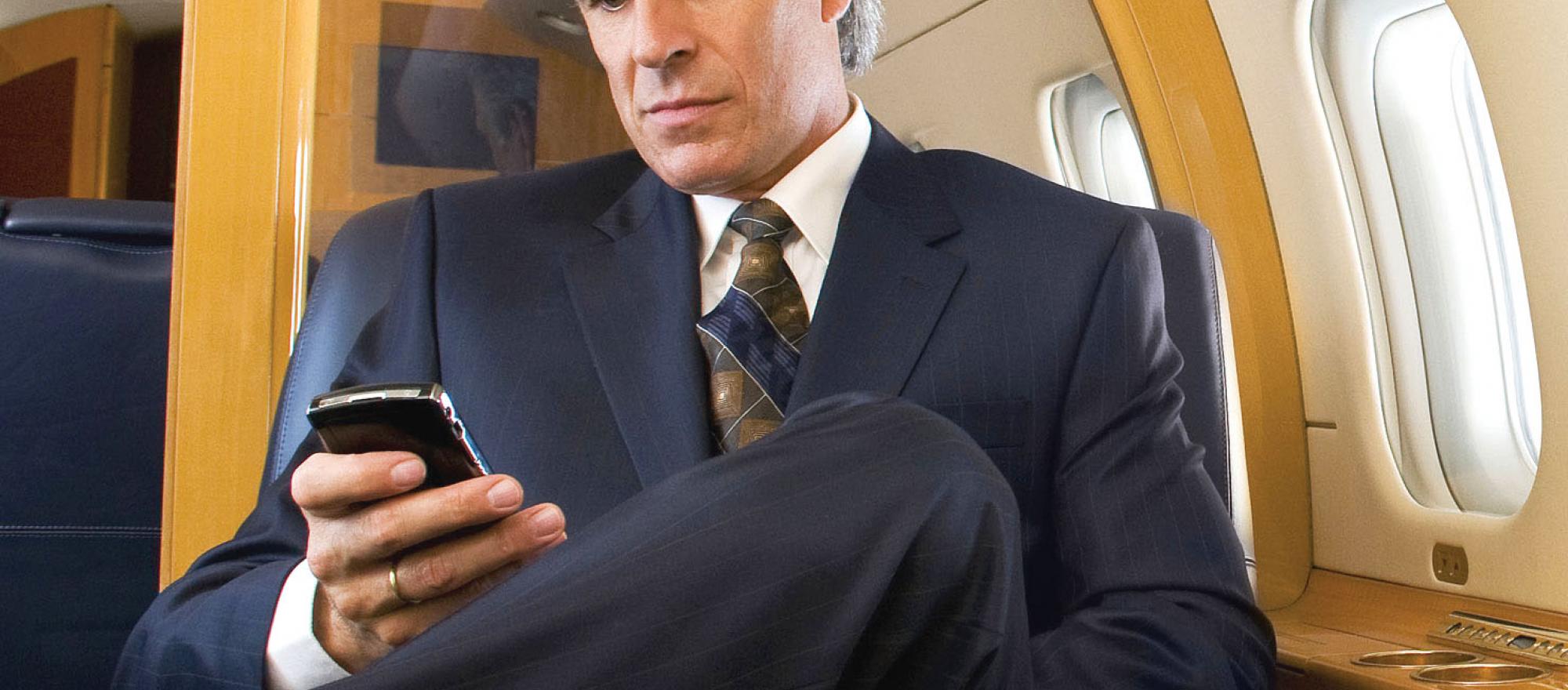 Aircell’s high-speed Internet service offers connection rates that are as fas