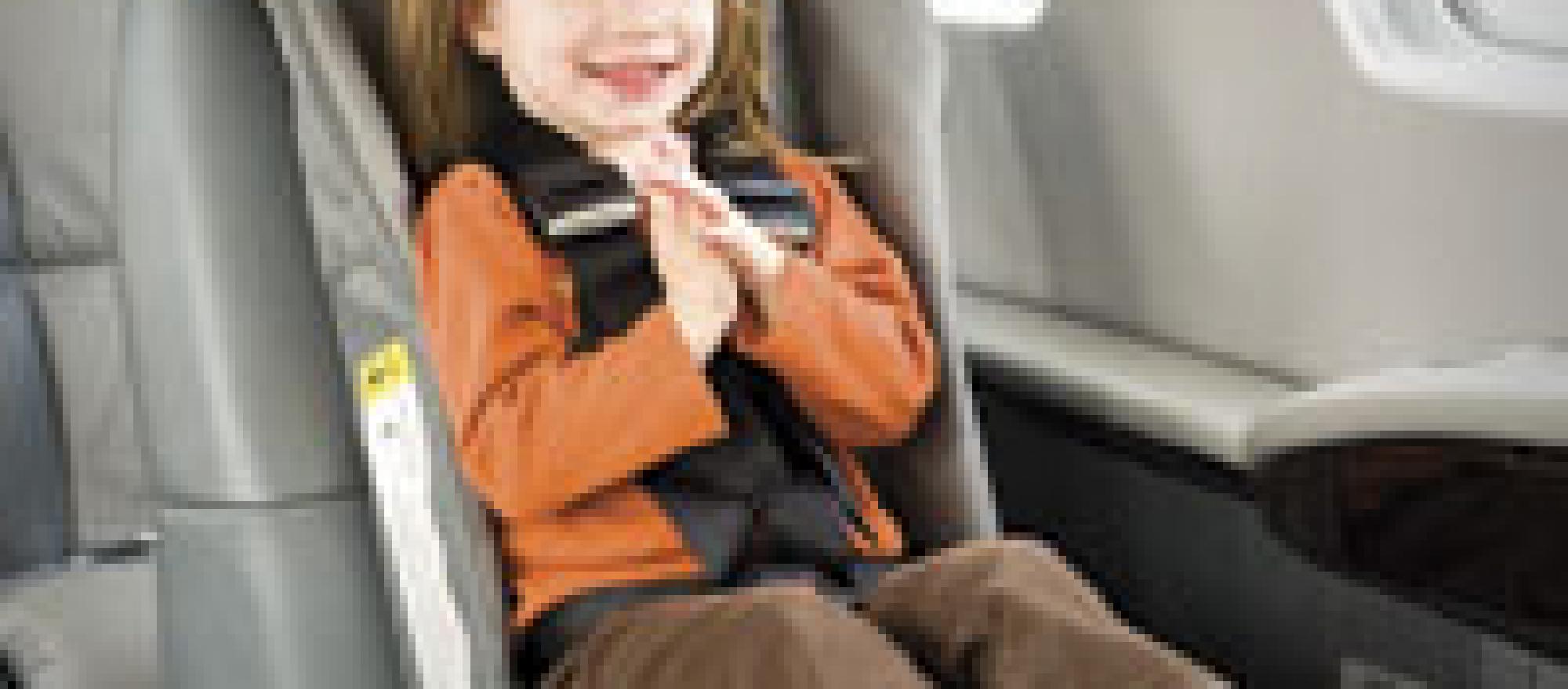 The FAA doesn't require child-restraint systems, but it recommends them. So d