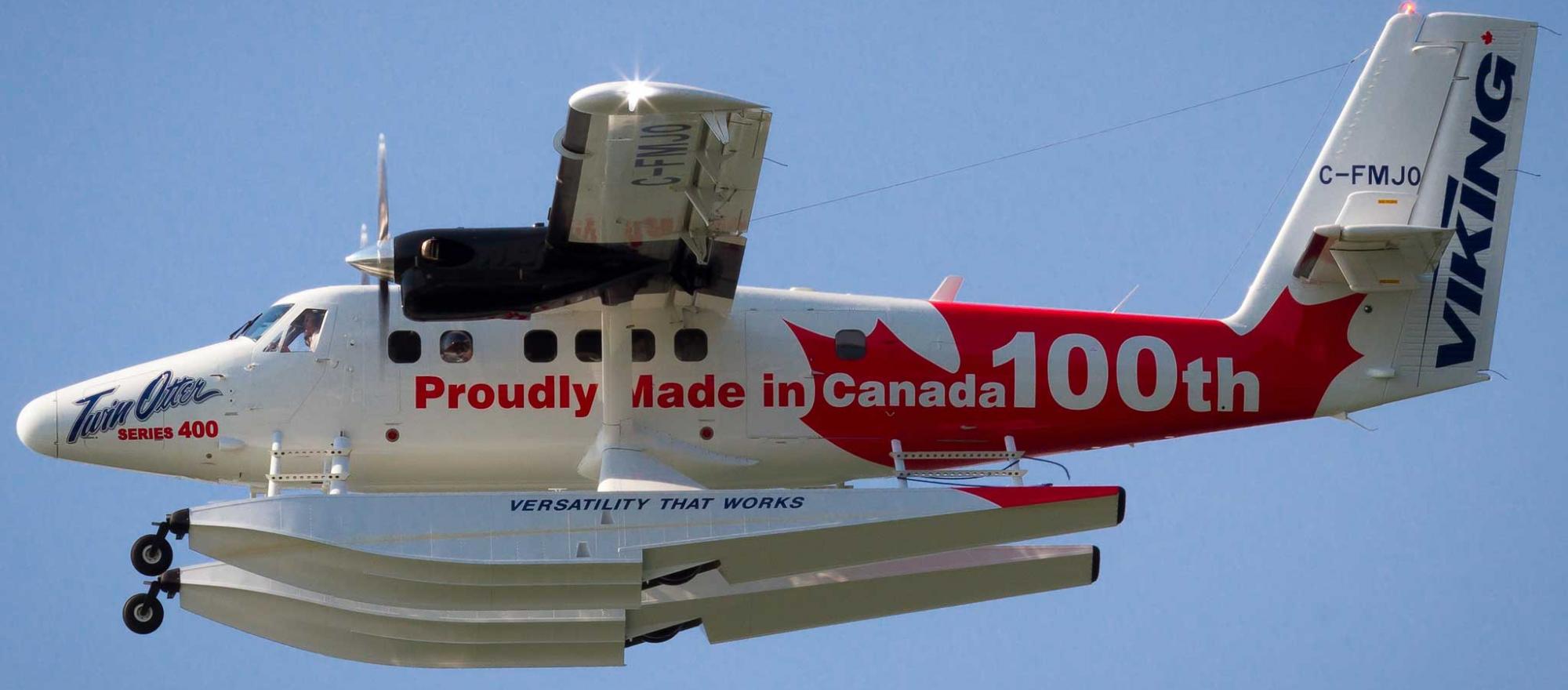 100th Series 400 Twin Otter by Viking.