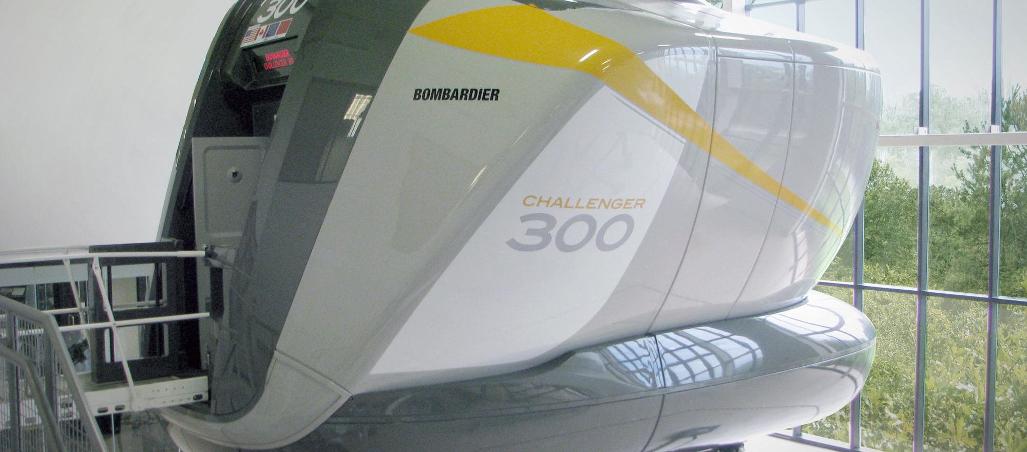 Bombardier Challenger 300 sim