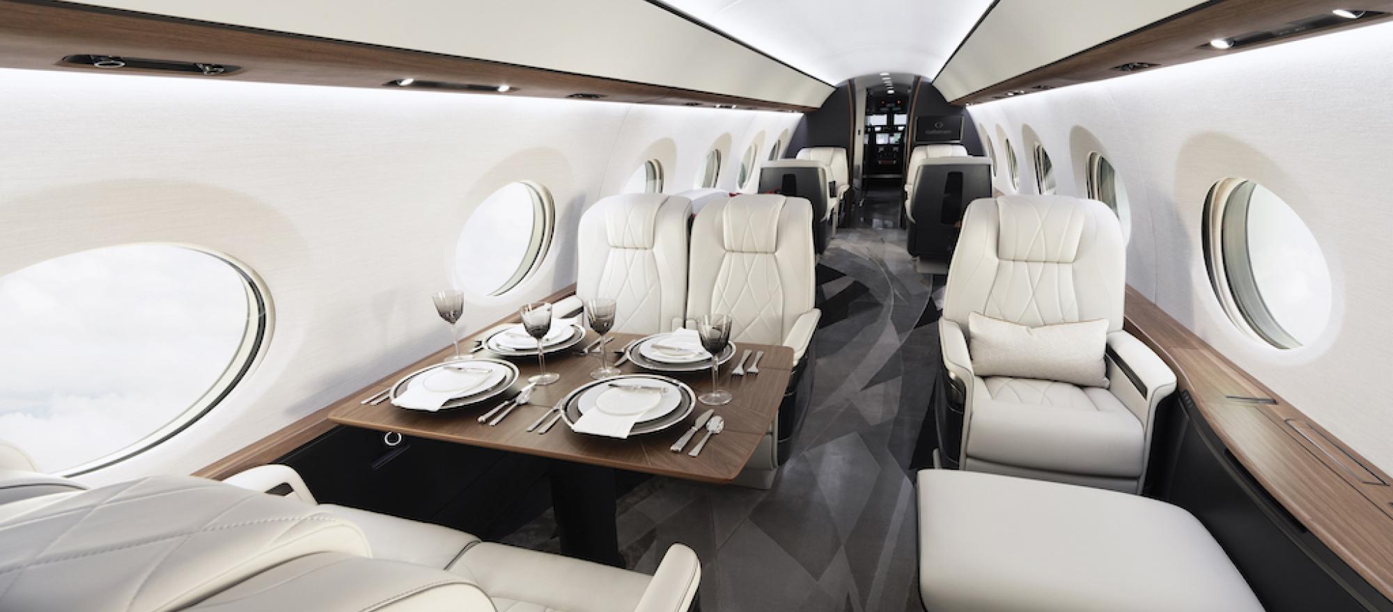 Gulfstream G700 interior (Photo: Gulfstream Aerospace)
