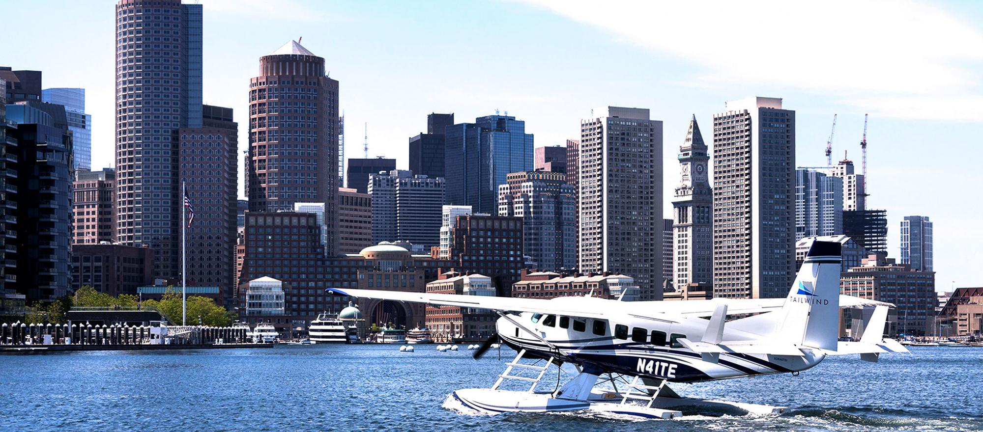 Tailwind Air Grand Caravan EX in Boston Harbor