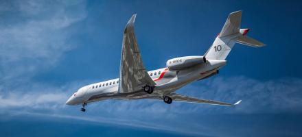 Dassault Falcon 10X Service Entry Slips from 2027 to 2029