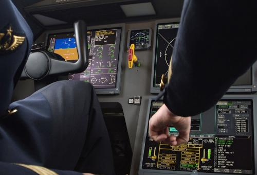 Falcon 2000 series cockpit