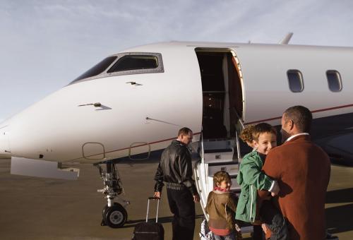 If an employee travels on the company aircraft for personal purposes, the IRS treats the flight as a perquisite and the employee as a recipient of taxable income.