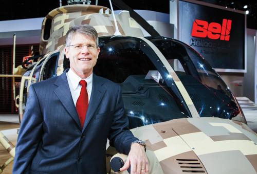 Bell Helicopter President and CEO, John L. Garrison, Jr. (Photo: Bell Helicopter)