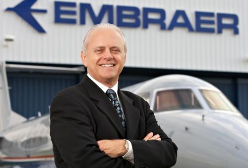 Ernie Edwards, President of Embraer Executive Jets