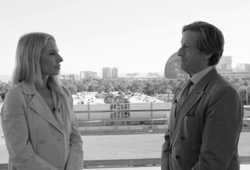 Jennifer Leach English and Doug Gollan in conversation