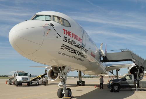 Honeywell Aerospace Boeing 757 flight test aircraft
