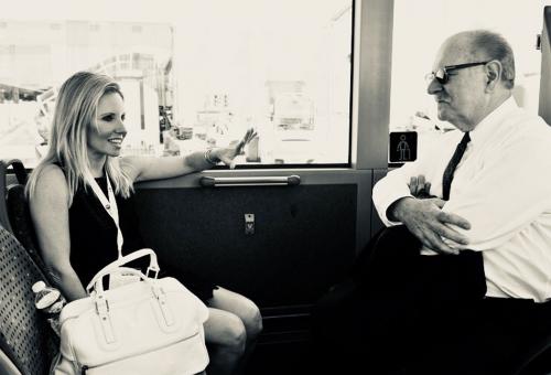 Interviewing AvFuel CEO Craig Sincock at the 2017 EBACE show in Geneva. (Photo: Mark Wagner)