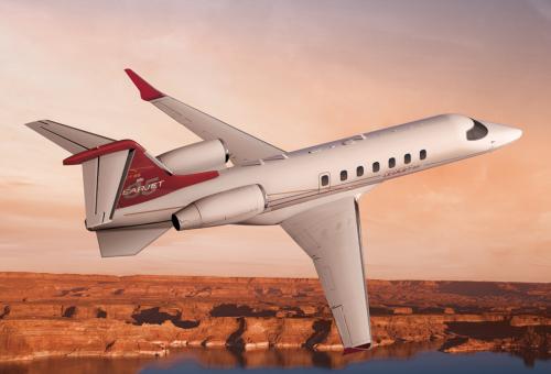 Bombardier's Learjet 85