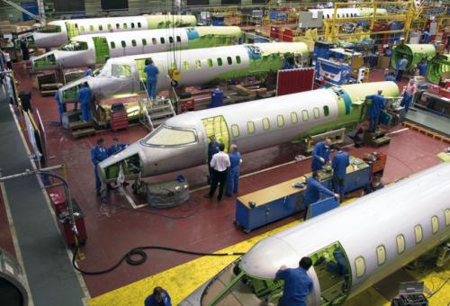 National Geographic Channel Documents Making of a Learjet