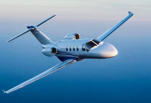 Solairus Aviation light jet in flight (Photo: Solairus Aviation)