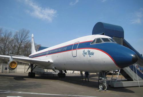 The Lisa Marie, a Convair 880, is named for Presley’s daughter.
