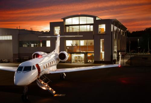 Teterboro, New Jersey-based charter company Meridian also offers FBO, aircraft management and maintenance services.