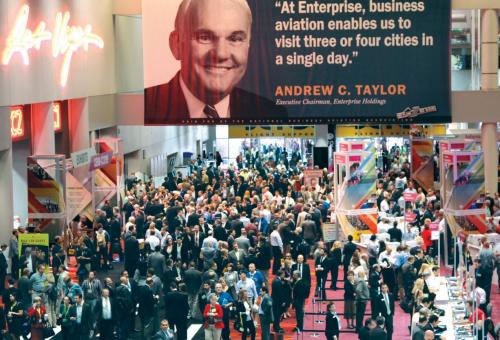 Approximately 25,000 people attend the National Business Aviation Association’s annual convention, which this year will take place in Orlando, Florida. (Photo: Mariano Rosales)