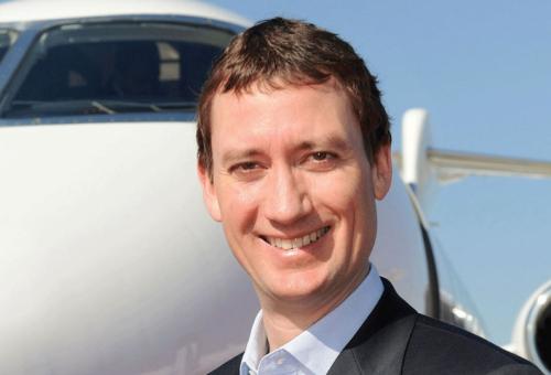 Jordan Hansell abruptly resigned as chairman and CEO of Berkshire Hathaway-owned NetJets on June 1. Meanwhile, two senior executives who recently left the company have returned to to take the helm at the fractional aircraft provider. (Photo: Mark Wagner/AIN)