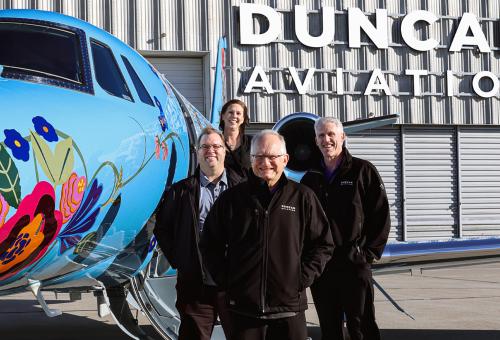 Duncan Aviation flight department