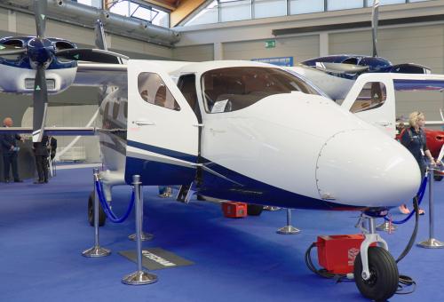 Tecnam P2012 VIP at Aero Friedrichshafen 2026