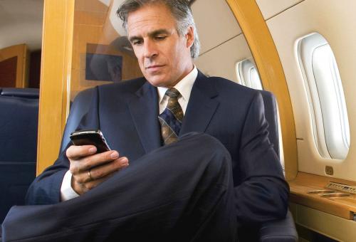 Aircell’s high-speed Internet service offers connection rates that are as fas