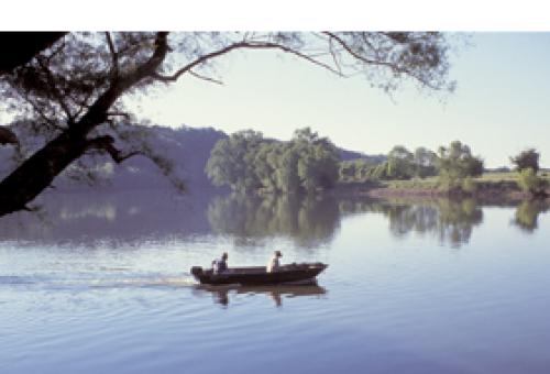 You'll find lots of fishing, canoeing, and kayaking possibilities on the Jame
