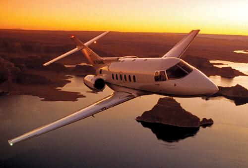 The Hawker 750 can fly farther than any comparable airplane near its price po