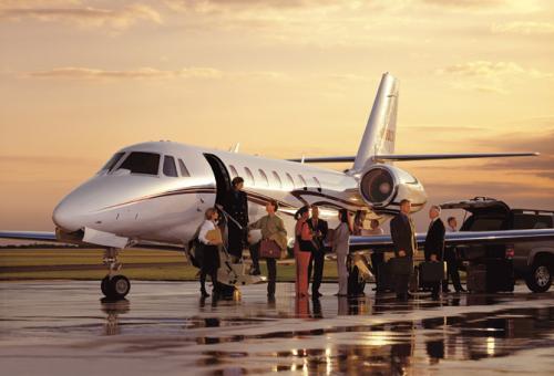Charter operators employ more than 300 makes and models of business aircraft,