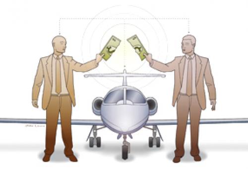 Members looking for travel mates to share costs can post prospective flights 