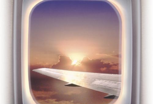 While looking through showers when the sun is low, look for full-circle rainb